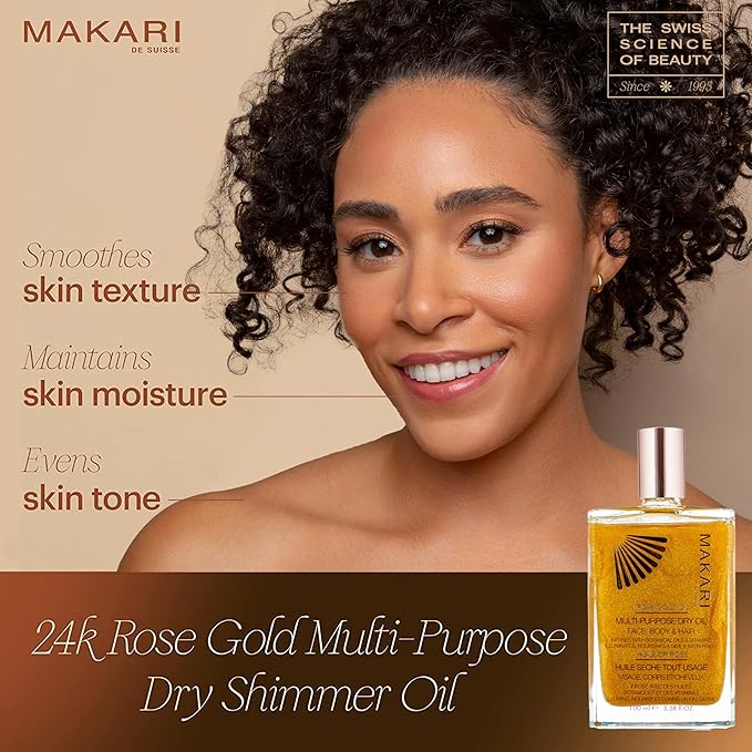 OR ROSE 24K GOLD MULTI FUNCTION DRY OIL