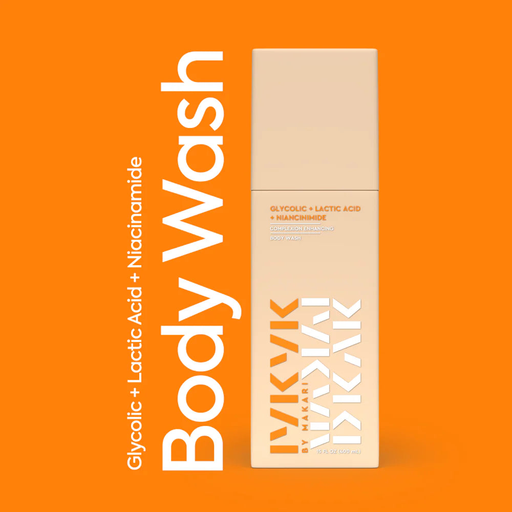 GLYCOLIC + LACTIC ACID + NIACINAMIDE BODY WASH - IYKYK