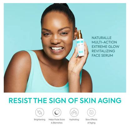 NATURALLE MULTI-ACTION EXTREME GLOW REVITALIZING FACE SERUM