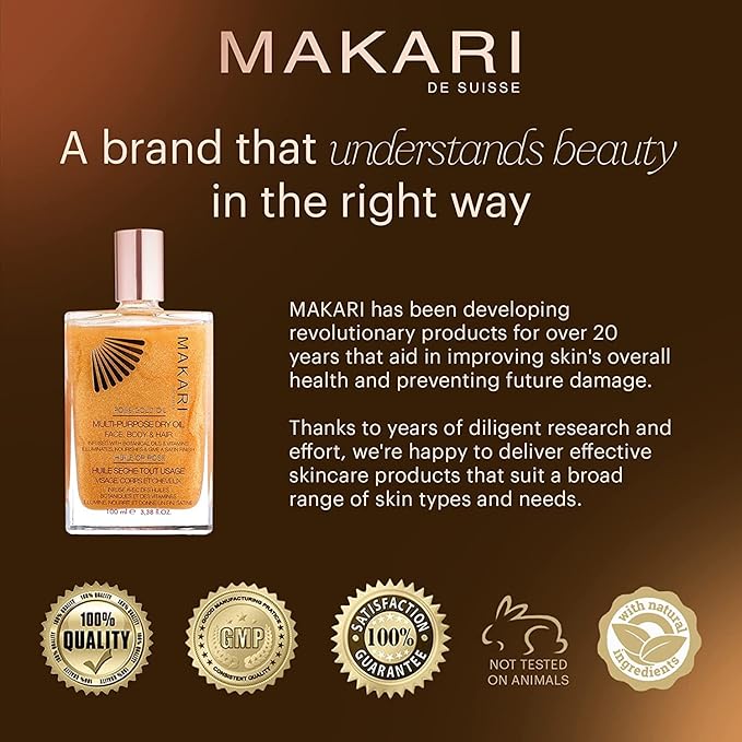 OR ROSE 24K GOLD MULTI FUNCTION DRY OIL