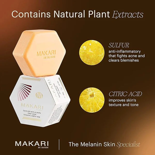 CLEAR ACNYL SULFUR MULTI FUNCTION SOAP