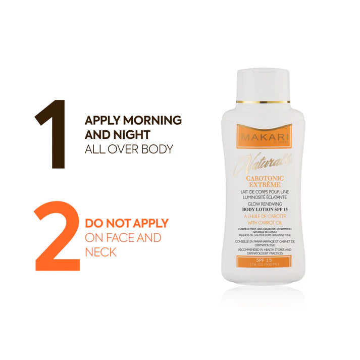 NATURALLE CAROTONIC EXTREME GLOW RENEWING BODY LOTION