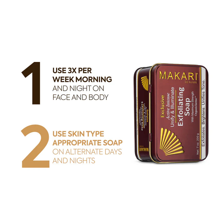 EXCLUSIVE ACTIVE INTENSE SOAP 2 PACK