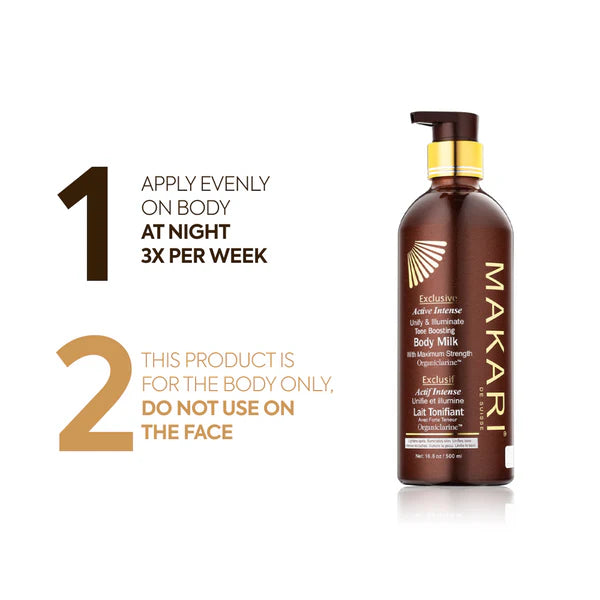 EXCLUSIVE TONE BOOSTING BODY MILK
