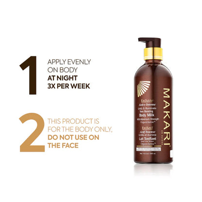 EXCLUSIVE TONE BOOSTING BODY MILK