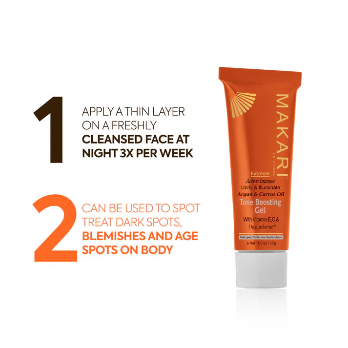 EXTREME ARGAN & CARROT OIL TONE BOOSTING GEL