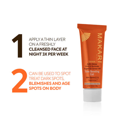 EXTREME ARGAN & CARROT OIL TONE BOOSTING GEL