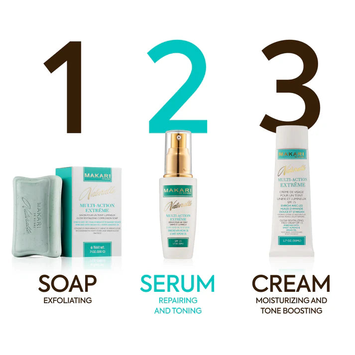 NATURALLE MULTI-ACTION EXTREME GLOW REVITALIZING FACE SERUM