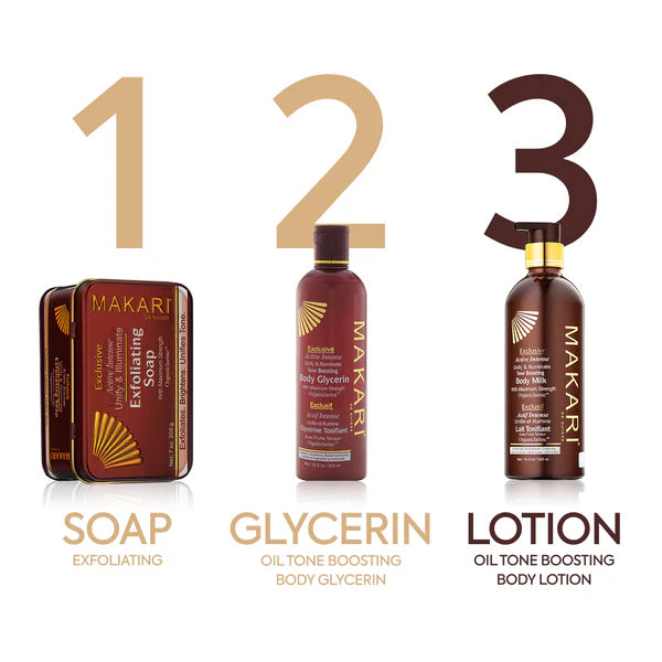 EXCLUSIVE TONE BOOSTING BODY MILK