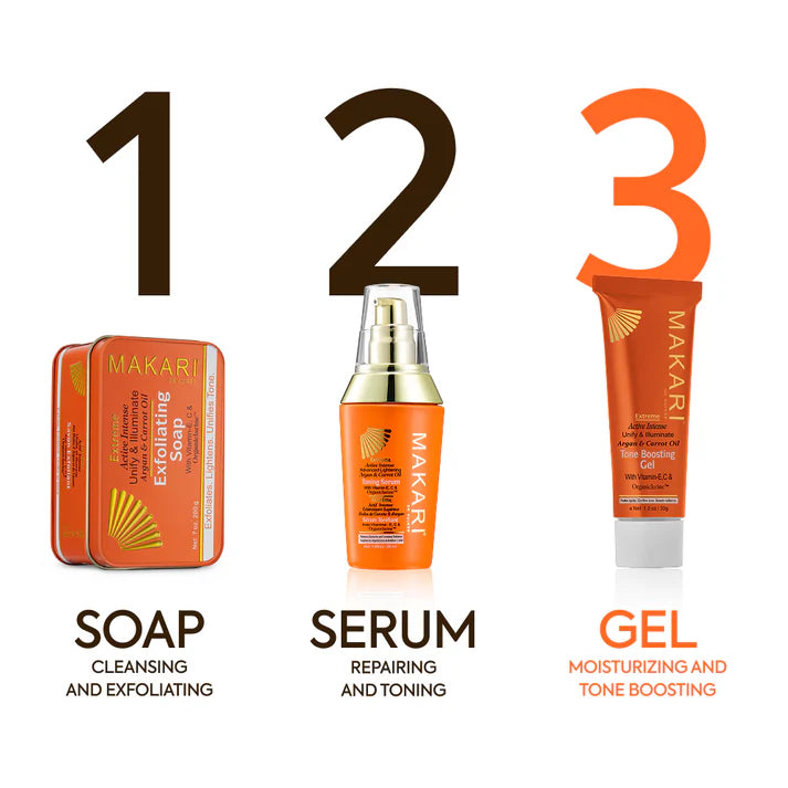 EXTREME ARGAN & CARROT OIL TONE BOOSTING GEL