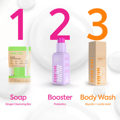 GLYCOLIC + LACTIC ACID + NIACINAMIDE BODY WASH - IYKYK