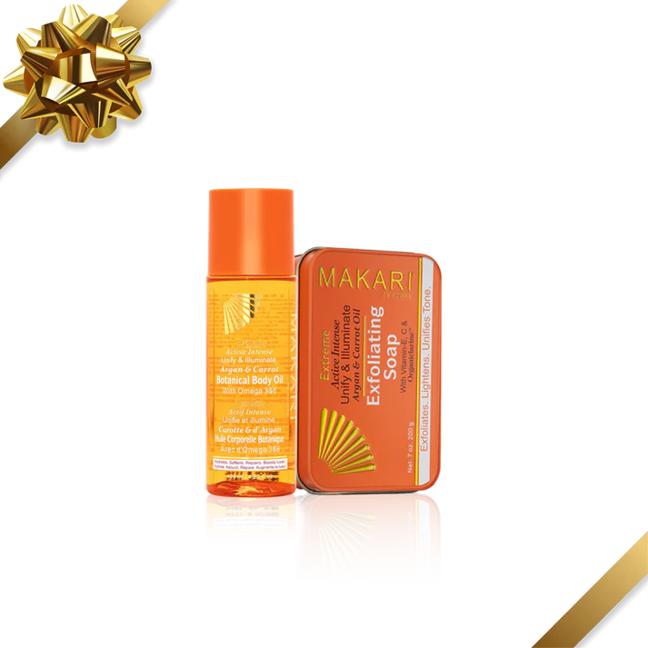 EXTREME EXFOLIATING SOAP & BOTANICAL BODY OIL KIT