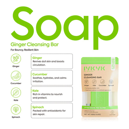 GINGER CLEANSING BAR SOAP - IYKYK