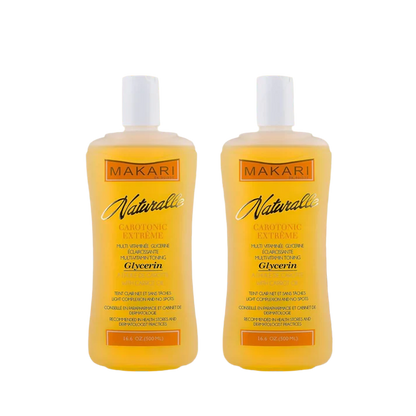NATURALLE CAROTONIC EXTREME MULTIVITAMIN TONING GLYCERIN 2 PACK